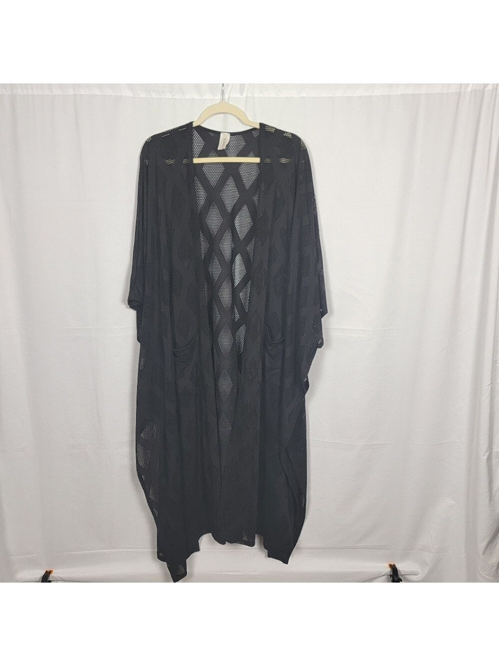 Black Kimono Cover Up #2650